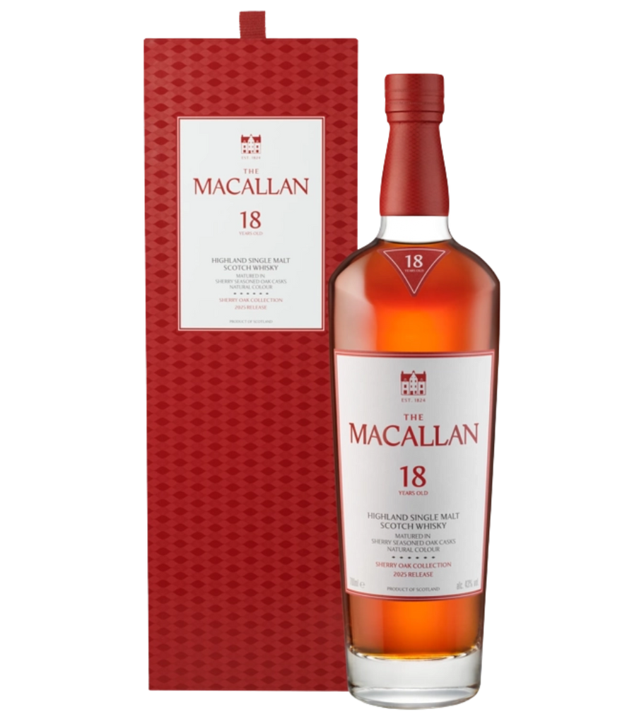 The Macallan Sherry Oak 18 Years Old 70CL– 75cl.sg