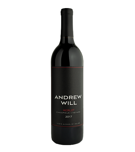 Andrew Will Merlot Champoux Vineyard 2017