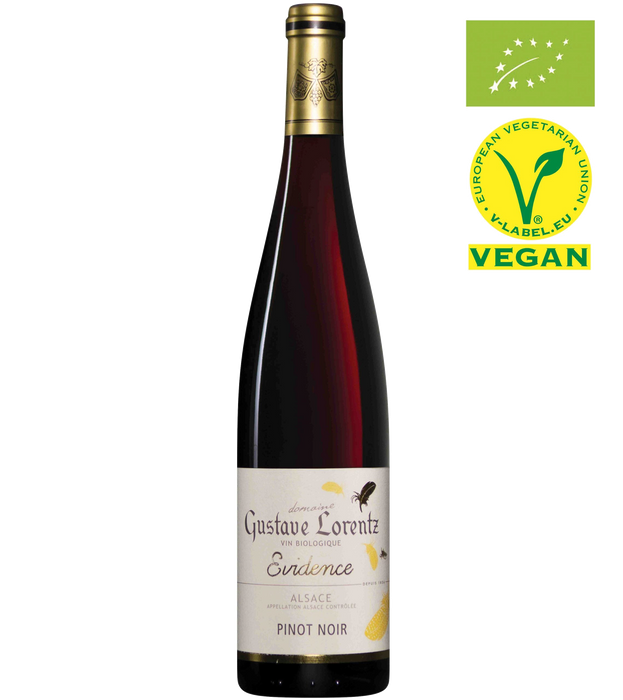 Gustave Lorentz Pinot Noir “Evidence” 2019 (Organic)