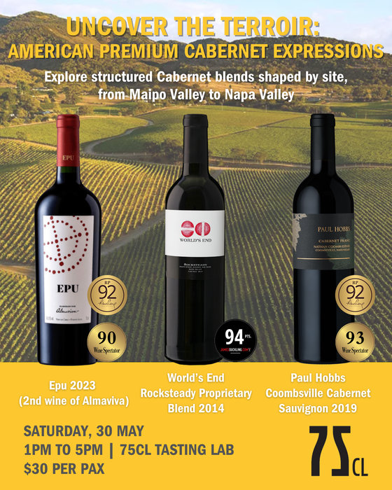 Uncover the Terroir: American Premium Cabernet Expressions