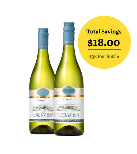 Oyster Bay Pinot Gris 2021 (Bundle of 2)