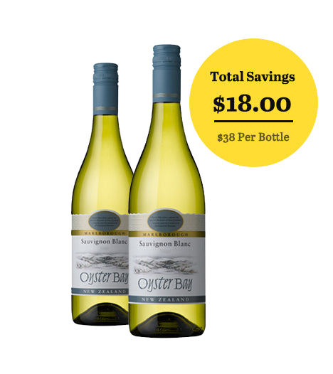 Oyster Bay Sauvignon Blanc 2022 (Bundle of 2)