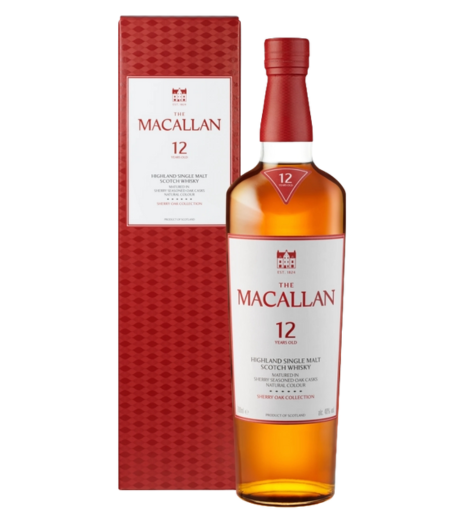 The Macallan 12 Years Old Sherry Oak - 700ml