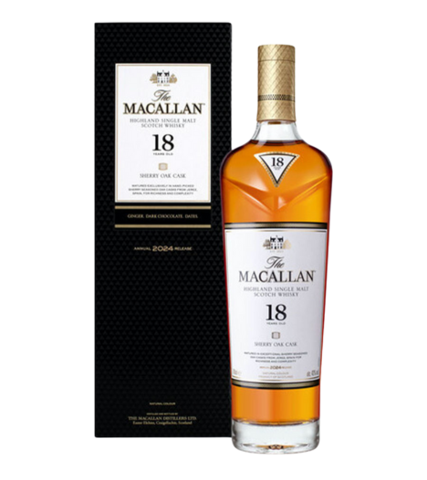 The Macallan 18 Years Old Sherry Oak - 700ml