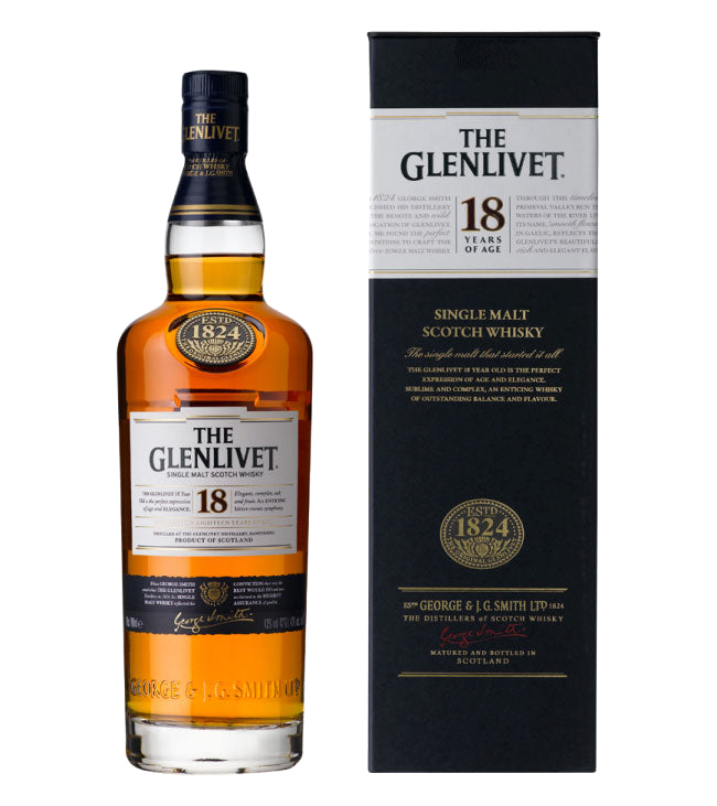 The Glenlivet 18 Years Old 70CL | 75CL.sg - Leading Online Wine