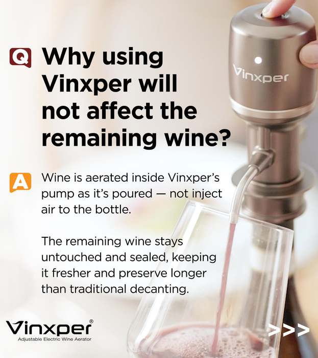 Vinxper Expert (Adjustable Electric Wine Aerator)