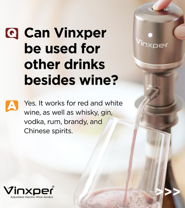 Vinxper Expert (Adjustable Electric Wine Aerator)
