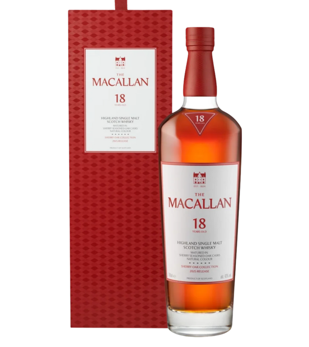 The Macallan Sherry Oak 18 Years Old - 700ml
